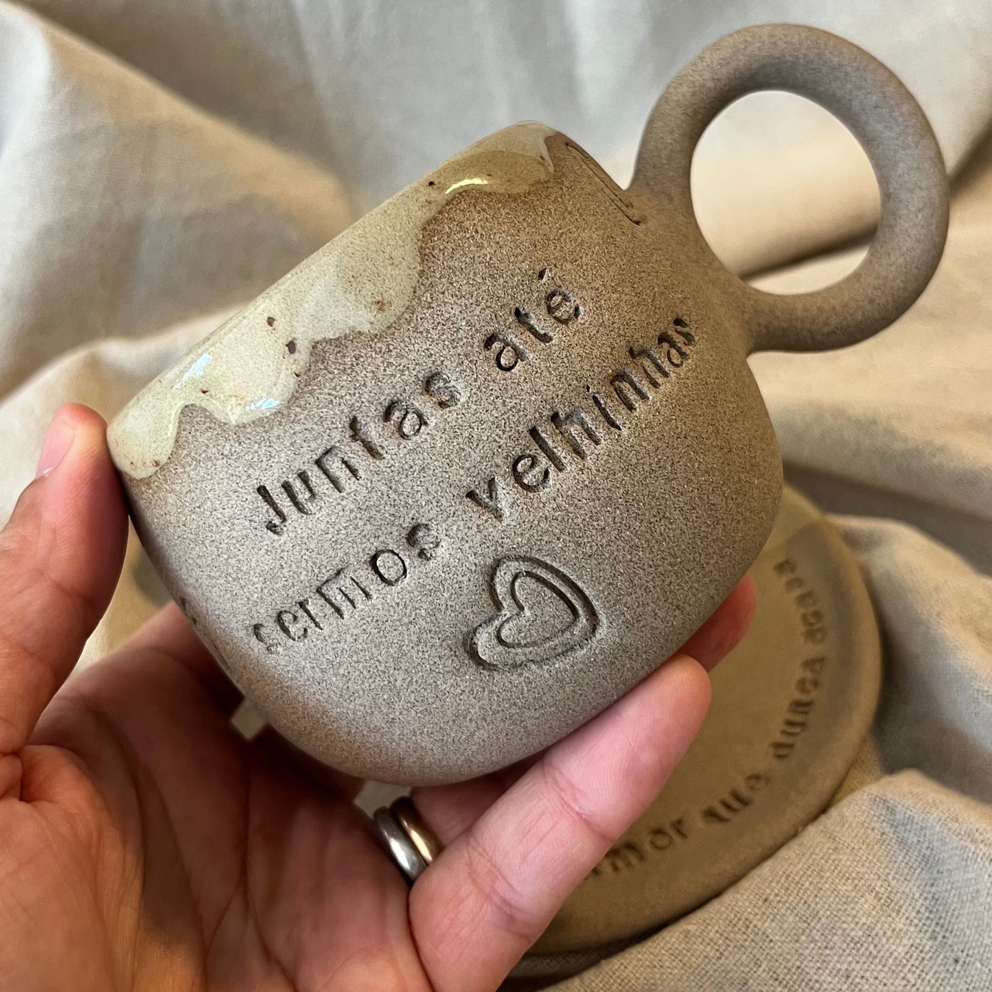 Conjunto Chá Amor Perfeito - APENAS DÍSPONIVEL POR ENCOMENDA